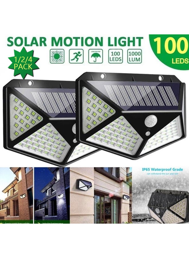 2 PCS Solar Lights Outdoor, Waterproof  Solar Motion Sensor Light Outdoor 3 Modes, Solar Powered Security Lights, Wireless for Garden Fence Patio Garage Deck - Image 2