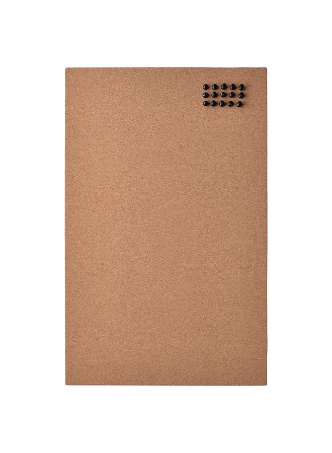 إيروريكس لوحة ملاحظات مع دبابيس، فلين، 52×33 سم - Image 2