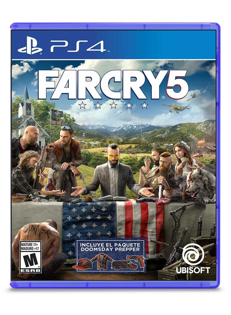 PlayStation Far Cry 5 PS4 – Open World Action Survival Adventure - Image 1