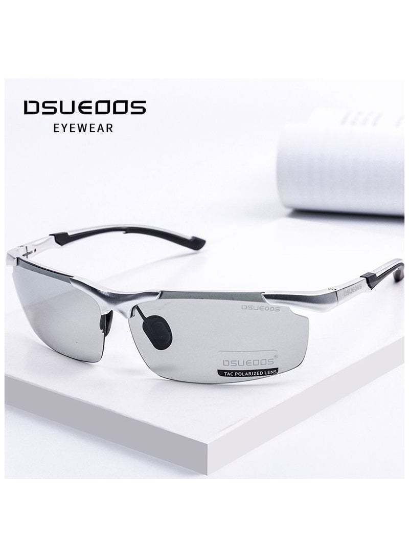 DSUEOOS high-definition polarized sunglasses for men, driver's glasses for day and night driving, fishing sunglasses for men, driving glasses for men - Image 1