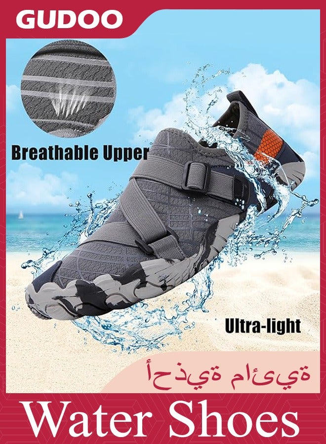 GUDOO Water Shoes Quick Dry Barefoot Aqua Shoes Beach Swim Sports Outdoor Hiking Diving Surf - Image 2