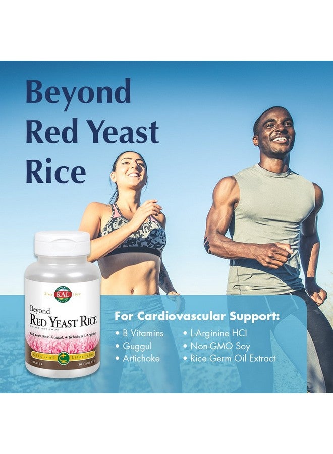KAL Beyond Red Yeast Rice | Clinical Formula with B Vitamins, Guggul, Artichoke, L-Arginine HCl, 60 Tablets - Image 3