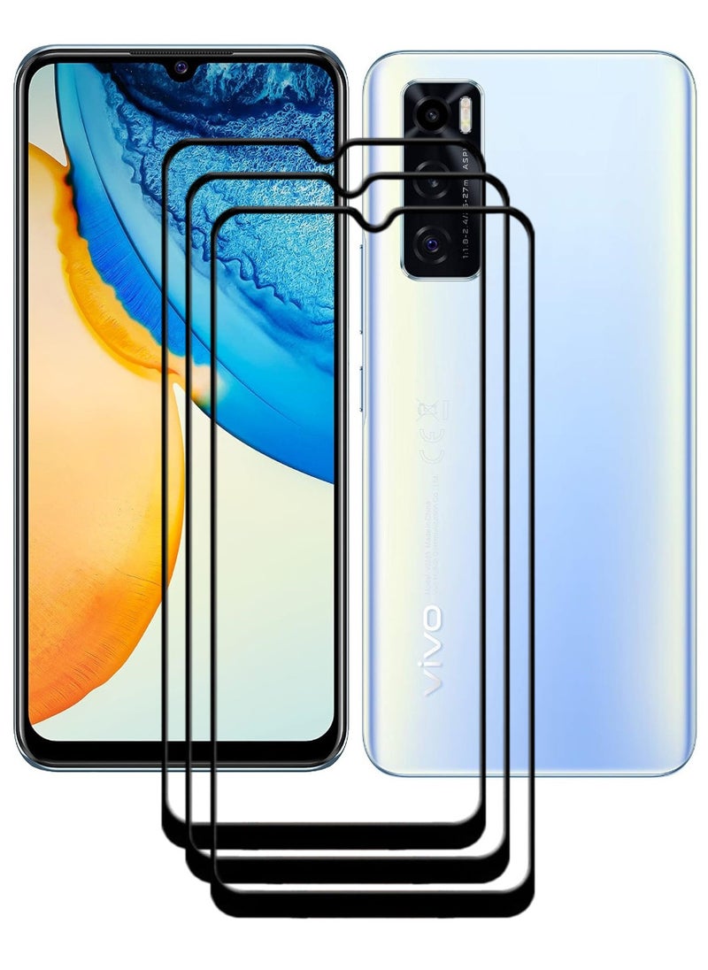 ACLIX 3 Pieces Antistatic ESD Dustproof Premium Quality High Definition Tempered Glass Screen Protector Designed For vivo Y70 - Image 1