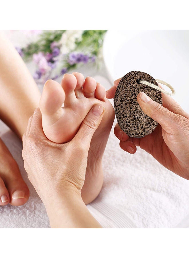 NIBEMINENT Natural Earth Volcanic Lava Pumice Stone Brown 5.6x13.8x12.6cm - Image 2