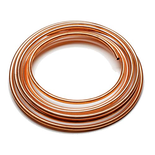 MuHize 5/16 Brake Line Tubing Kit, Flexible Brake Line(2025 New), 25 ft 5 16 Copper Coated Tube Roll for Hydraulic Fuel Transmission System - Image 5