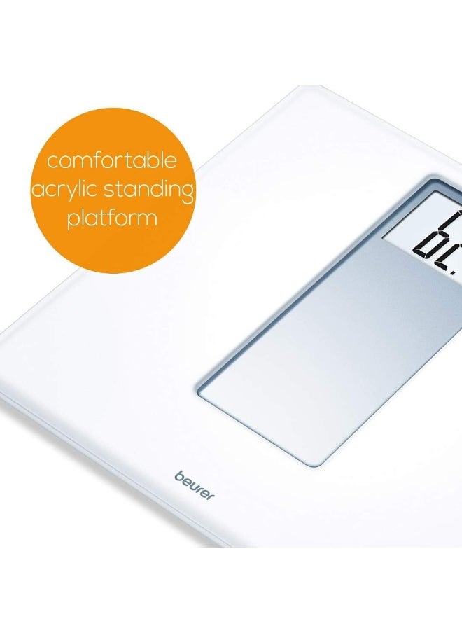 Beurer Beurer Weight Scale Glass Electronic White 180 Kg - PS160  - Image 3