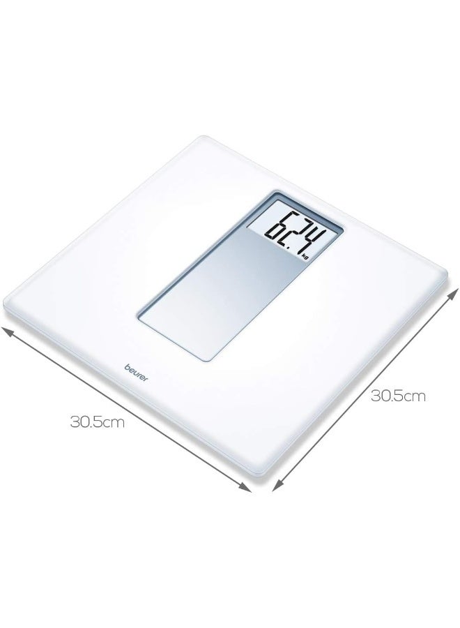 Weight Scale Glass Electronic White 180 Kg - PS160