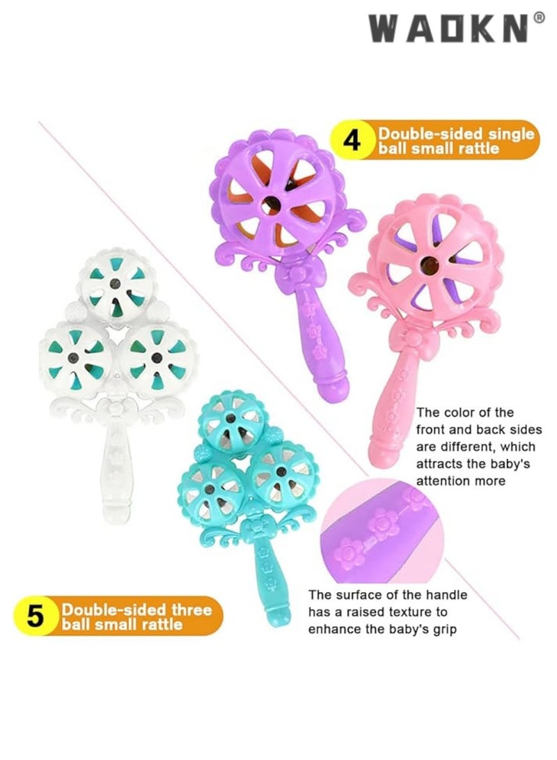 دبليو أيه أو كي أن فائدة نموذج يحتوي على مزايا هذا الطفل لون الجرس مجموعة التعليم المبكر ، معلق الجرس ، هزاز السرير ، الطفل ، المولود الجديد ، الطفل ، الولد و البنت فهم لعبة دوارة ، نماذج المنفعة هي مناسبة جدا لتطوير المهارات الحركية و التحفيز الحسي . - Image 5