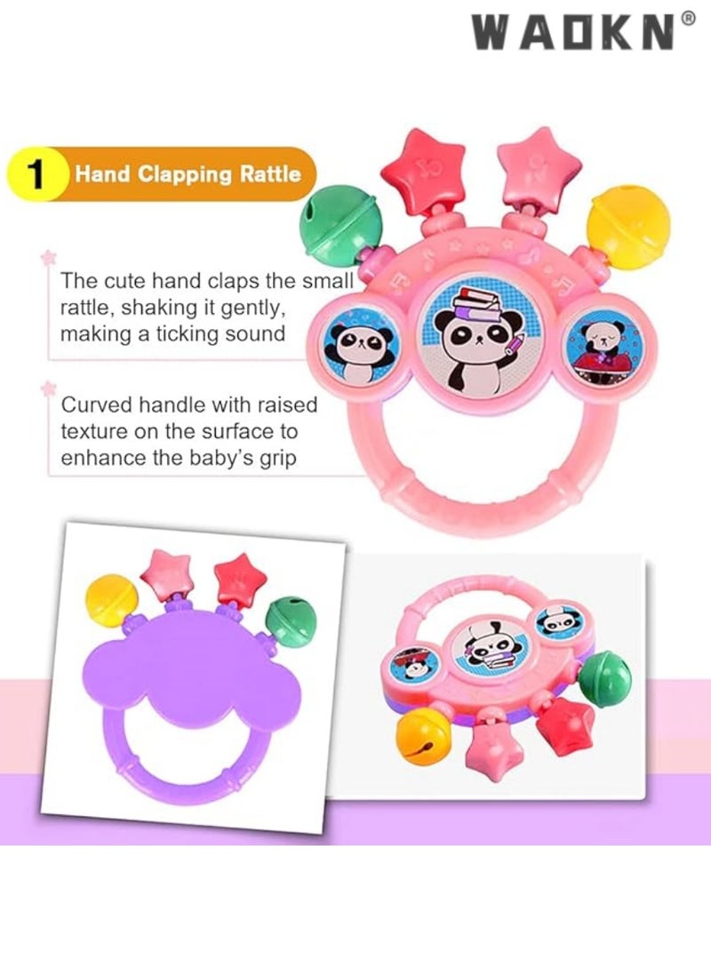 دبليو أيه أو كي أن فائدة نموذج يحتوي على مزايا هذا الطفل لون الجرس مجموعة التعليم المبكر ، معلق الجرس ، هزاز السرير ، الطفل ، المولود الجديد ، الطفل ، الولد و البنت فهم لعبة دوارة ، نماذج المنفعة هي مناسبة جدا لتطوير المهارات الحركية و التحفيز الحسي . - Image 3