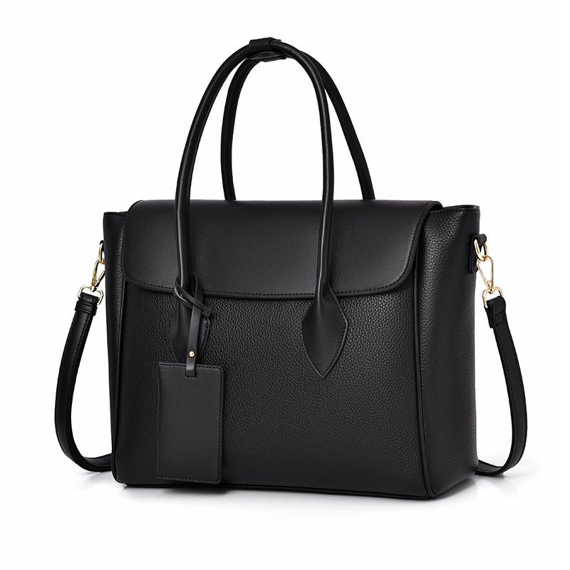 Women's Large Capacity Tote Bag - Business Commuter Shoulder Bag - Image 1