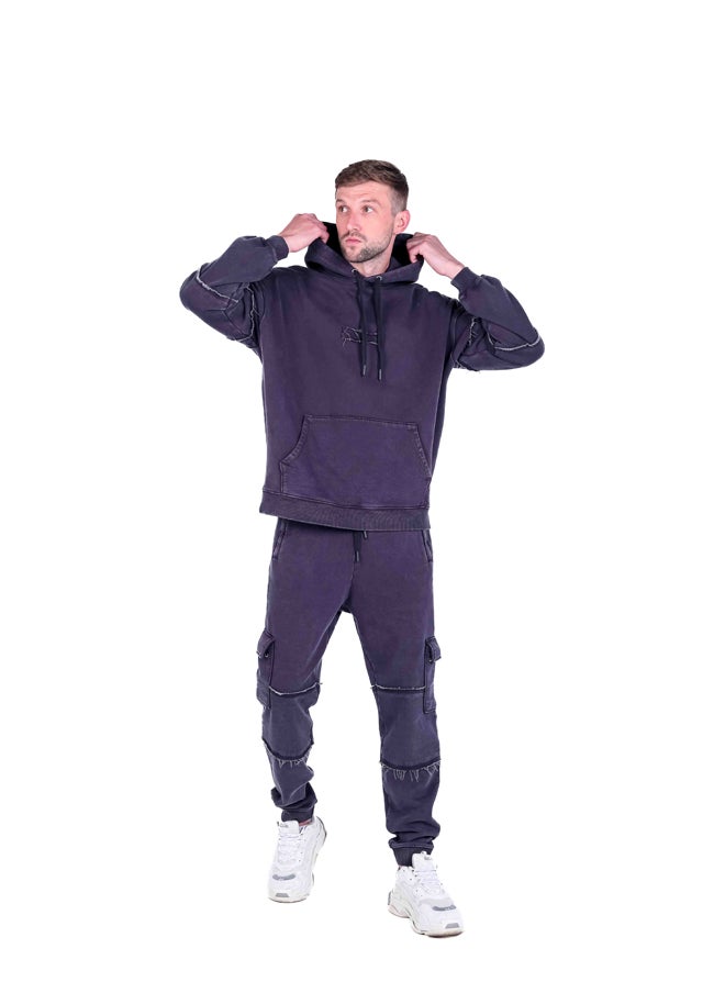 ASTK STONE WASH REGULAR CARGO JOGGERS  - Image 1