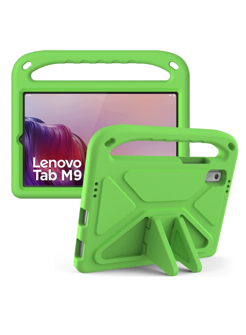 Kids Case Compatible with Lenovo Tab M9 9.0 inch 2023 (TB-310FU/TB-310XU), Light Weight Shock Proof Handle Stand Kids Friendly Protective Cover Case EV A Tablet Case - Image 1