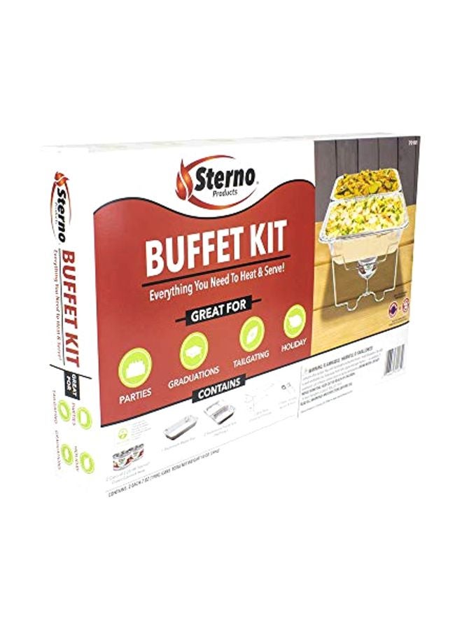 Sterno Aluminium Buffet Kit - Image 2