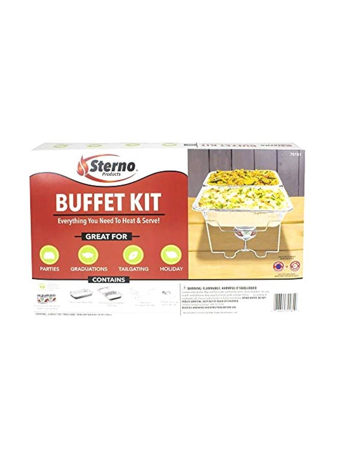 Sterno Aluminium Buffet Kit - Image 3