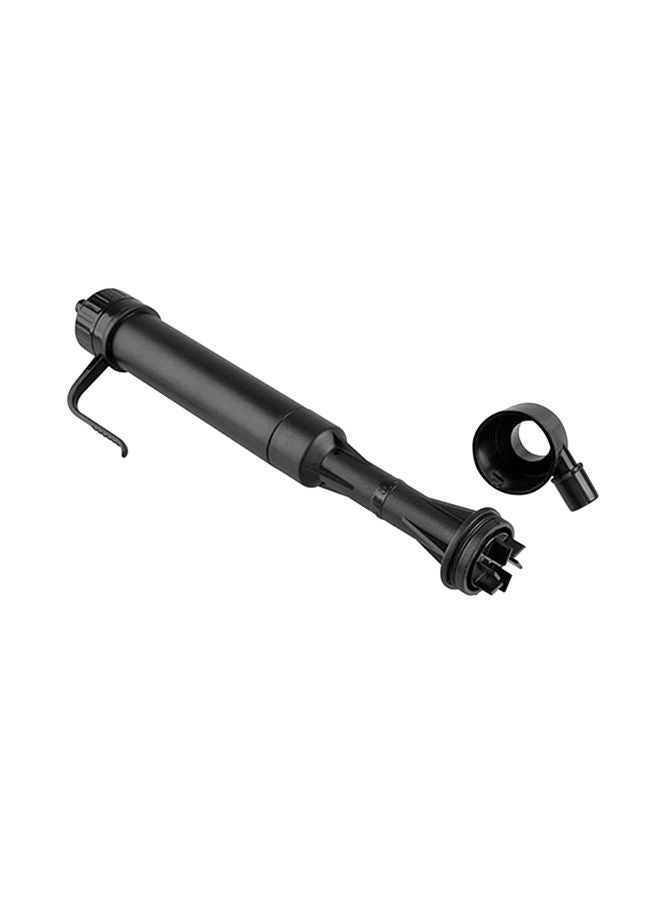 NIBEMINENT Aquarium Cleaner Water Pump Filter Black - Image 1