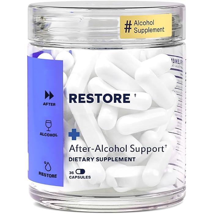 Supplement | Support Your Liver & Feel Better After Drinking | with DHM + L-Cysteine | Vegan Capsules for Energy | Prickly Pear, B-Vitamins, Ginger | 12 Doses - Image 1