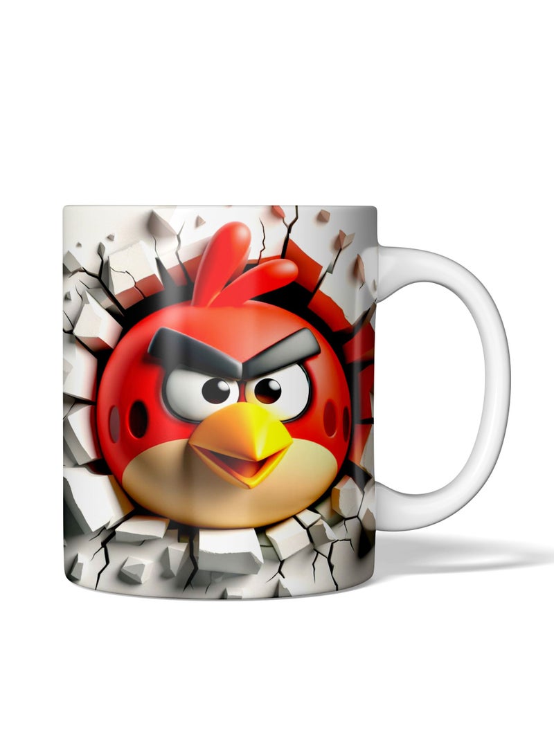 إم إي سي كوب قهوة بتصميم الطيور الغاضبة 11 أونصة - Image 1