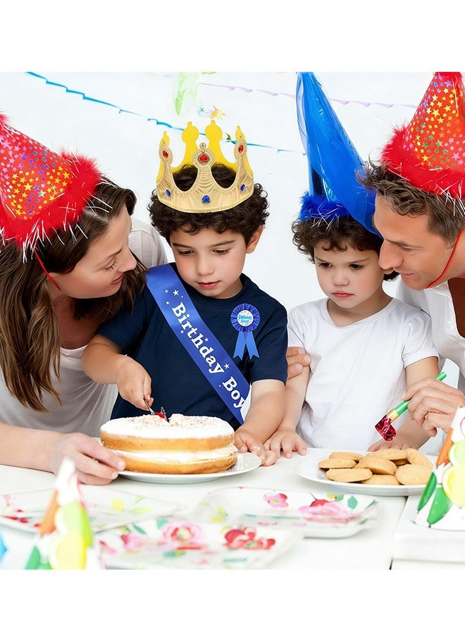 3 قطع مجموعة إكسسوارات حفلة عيد الميلاد تاج الملك وشارة عيد الميلاد ودبابيس أزرار عيد الميلاد للأولاد ملابس عيد الميلاد حفلات منزلية احتفالات الفنادق تجمعات العيد زينة حفلات عيد الميلاد - Image 3