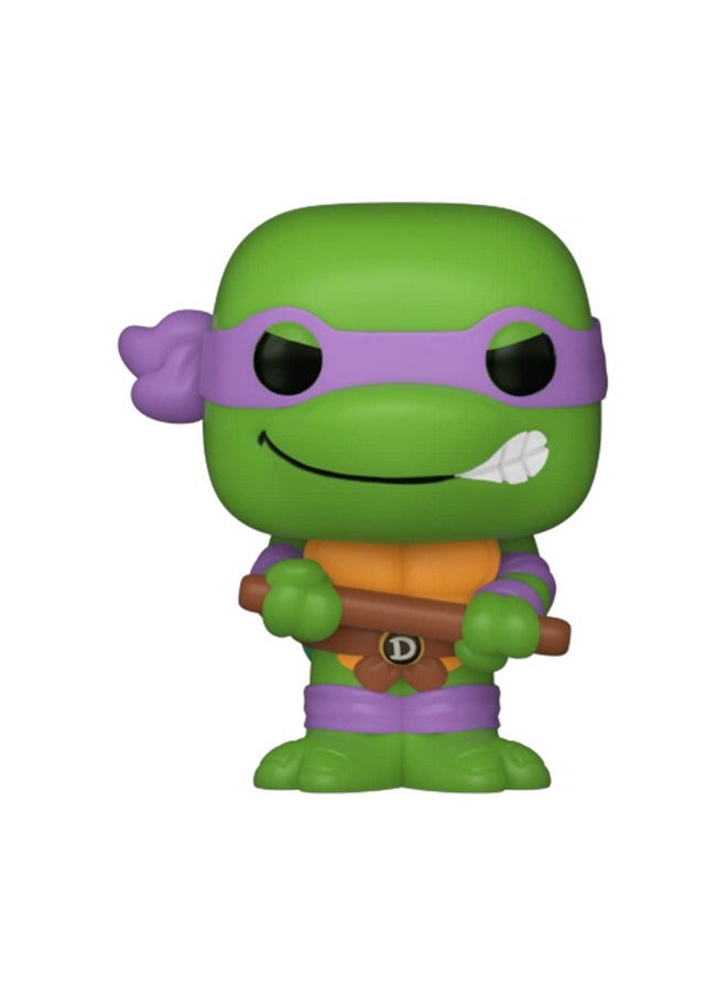 Funko Funko Bitty Pop Teenage Mutant Ninja Turtles (TMNT) - Donatello 4PK - Leonardo, Michelangelo, April O’Neil and A Surprise Mystery Mini Figure - 0.9 Inch (2.2 Cm) Collectable - Gift Idea  - Image 4