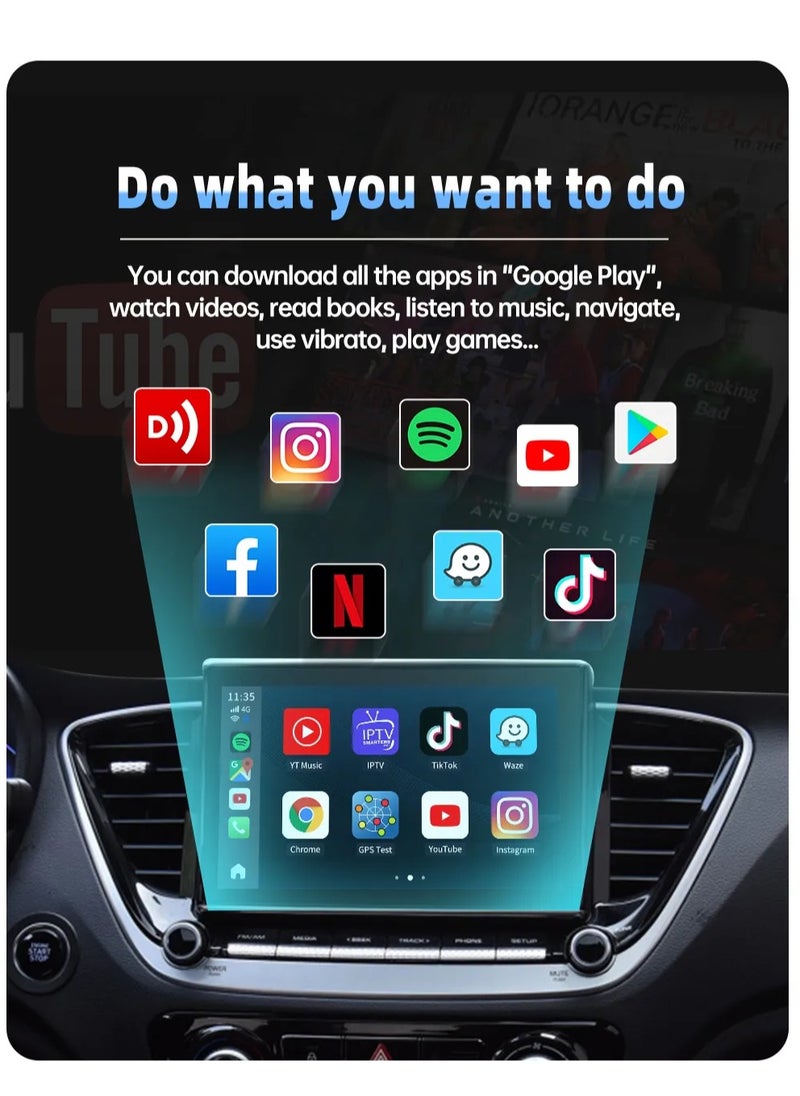 Carlinkit - AI Box 8+128GB Android 13.0 Ultra Series With Powerful Qualcomm QCM6125 Comes with Android Auto Apple Car Play Google Play Store - Carlinkit Car Play - Image 1