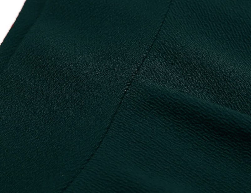 Mehrang Girl's/Women's Classic Stretchy All Time Trendy Skater Skirt with Attached Inner Shorts and Flared Inskirt (30, DarkGreen) - Image 3
