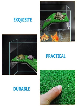 POPETPOP Basking Turtle Platform Turf Artificial Grass Turf Simulation Grass for Fish Tank Reptile Ramp Terrace Turtle Resting Basking Platform - pzsku/ZD5869280C9D046618990Z/45/_/1692791442/6357980e-1dd1-4e0d-98d5-b7875a482479