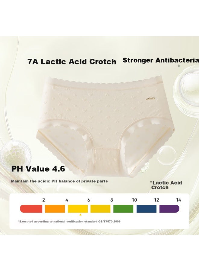 Kefei Modal Women's Underwear 7a Antibacterial High-waisted Seamless Breathable Triangle Panties - Image 3