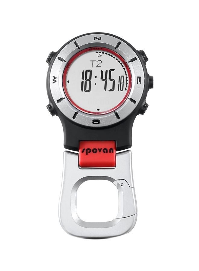 NIBEMINENT LED Lifestyle Smart Watch 19.50x2.80x10cm Silver/Black/Red - Image 1