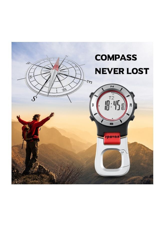 NIBEMINENT LED Lifestyle Smart Watch 19.50x2.80x10cm Silver/Black/Red - Image 5