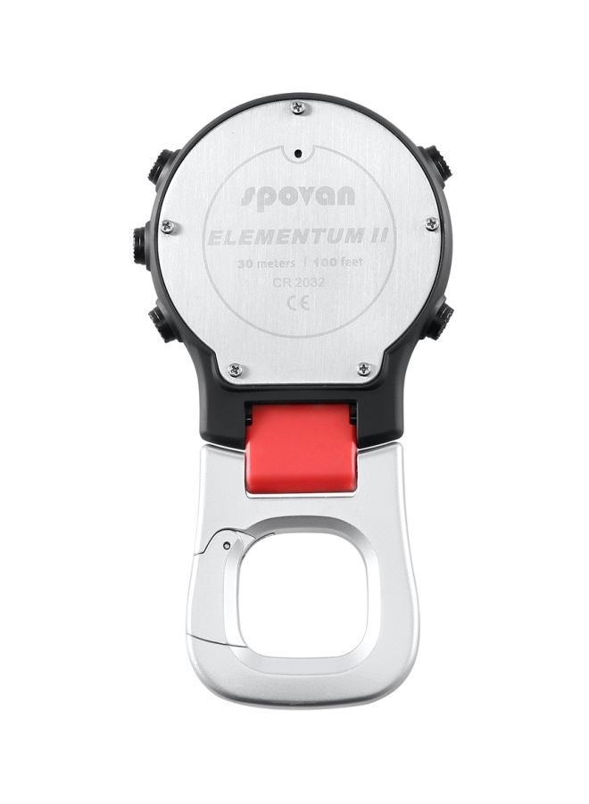 NIBEMINENT LED Lifestyle Smart Watch 19.50x2.80x10cm Silver/Black/Red - Image 2