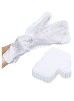 KASTWAVE Microfiber Dusting Cloths Gloves, Dust Wipes, Feather Dusters, Grabs and Locks in Dust, Pet Hair Cleaning Possible Dual-Sided Disposable Dusting Gloves (40 Pieces)  - Image 1