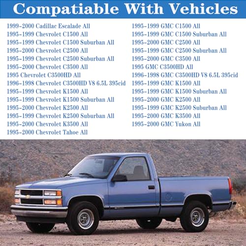 BEONEO 15037353 for Chevy C1500 C2500 C3500 Automatic Transmission Gear Shift Cable 4.3 5.0 5.7 6.5 7.4L Chevrolet Tahoe Gmc Yukon Pickup 1995 1996 1997 1998 1999 2000 replace 15022999 95 96 97 98 99 - Image 2