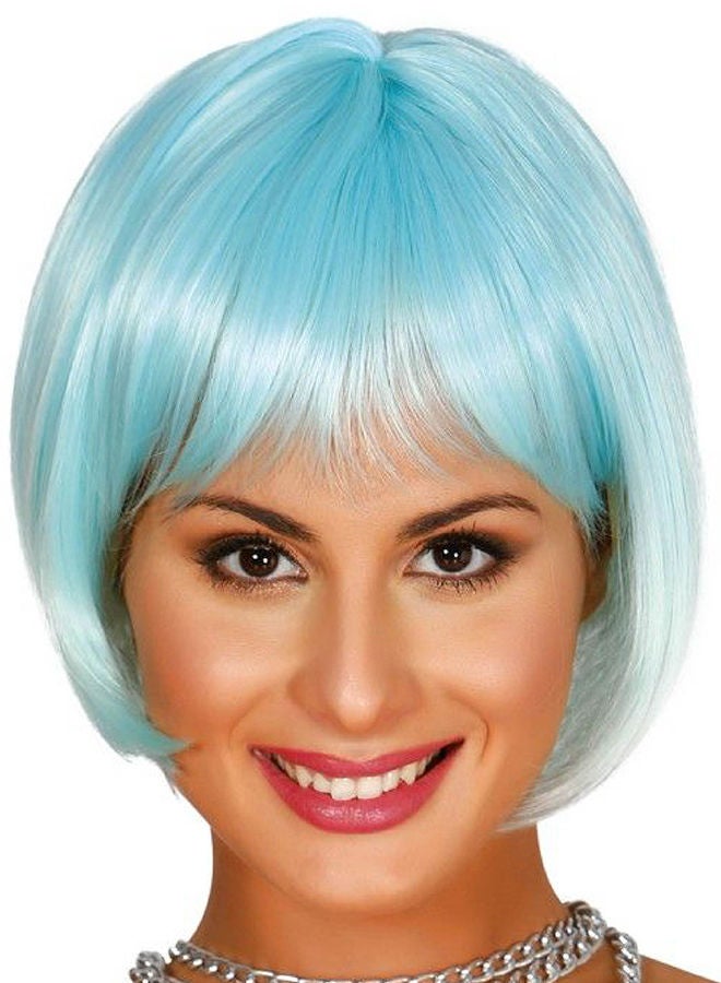 Fiestas Guirca Short Turquoise Extra Wig (Box Container) 
