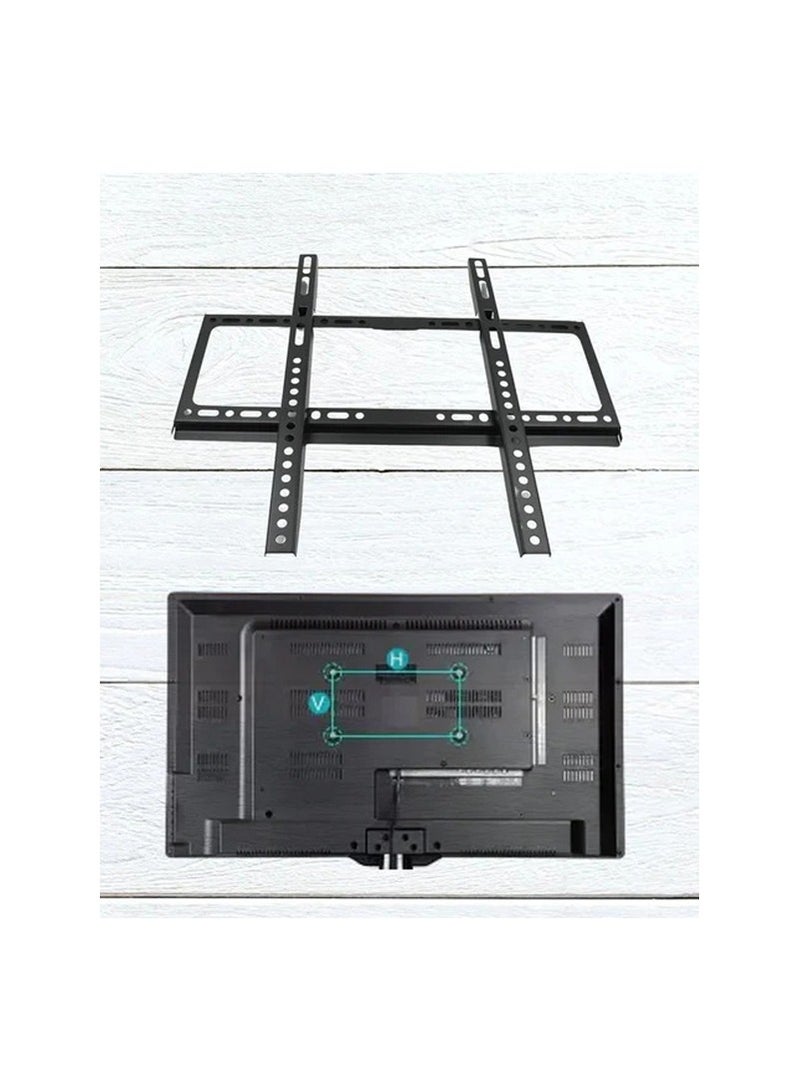 Wtech Premium LED LCD Plasma PDP Flat Panel TV Wall Fix Mount (Suitable For 26 Inch - 65 Inch) Black - Image 2