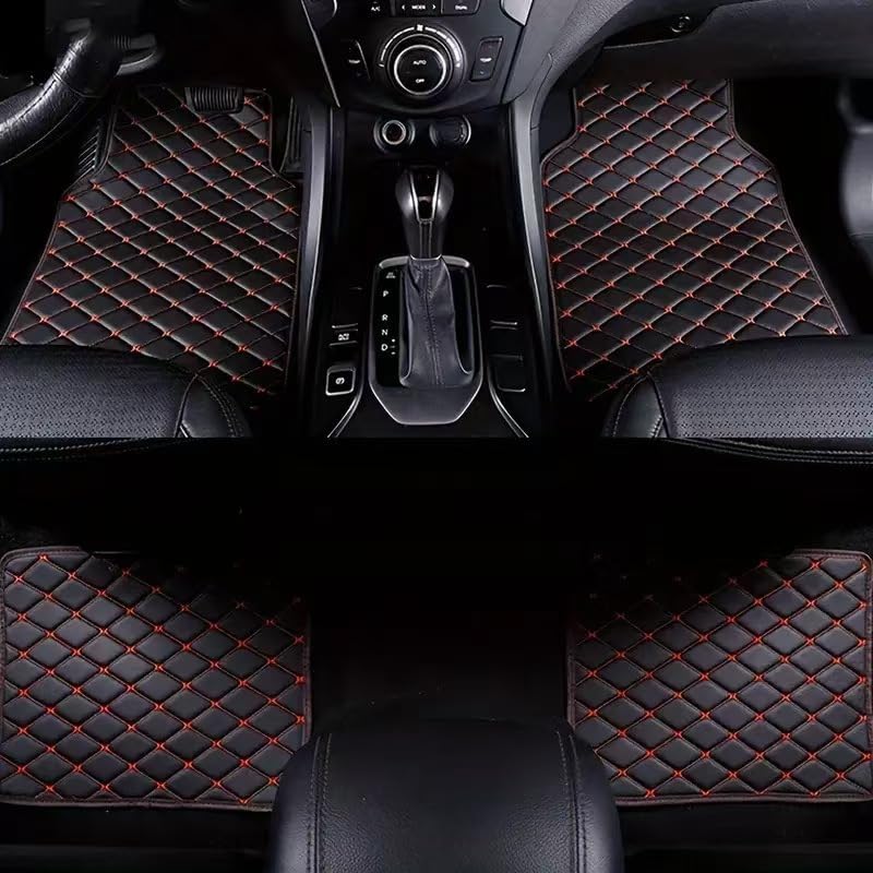 Custom Fit Car Floor Mats for BMW 2er Gran Coupé 1 (I) F44 I 2020-2024, All Weather Automotive Floor Liners Waterproof Leather Diamond Car Mats Full Set Accessories - Image 1