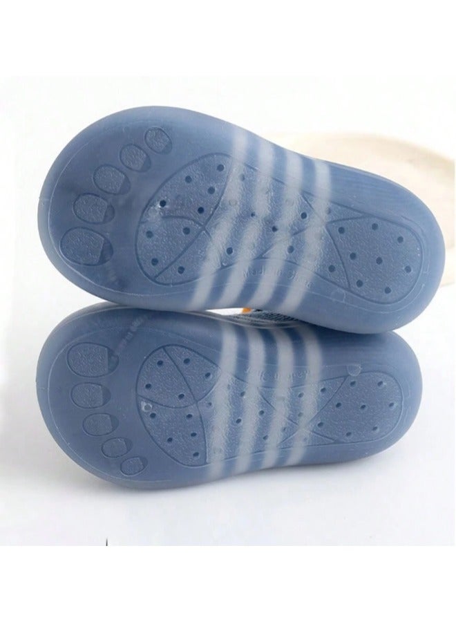 شيبشيب حذاء جوارب للأطفال الرضّع برسوم كرتونية بنعل TPE ناعم ومضاد للانزلاق، للاستخدام الداخلي للأولاد والبنات - Image 5