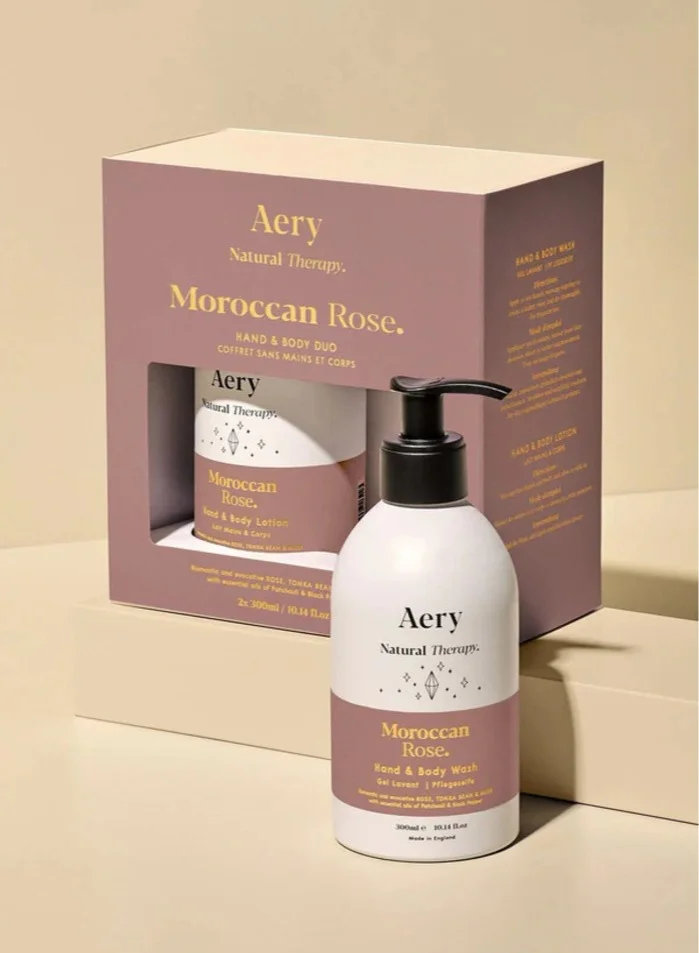 Aery Aery Living Moroccan Rose Hand & Body Duo 2 x 300ml