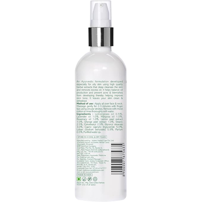 Jovees Cleansing Lotion, 100ml - Image 2