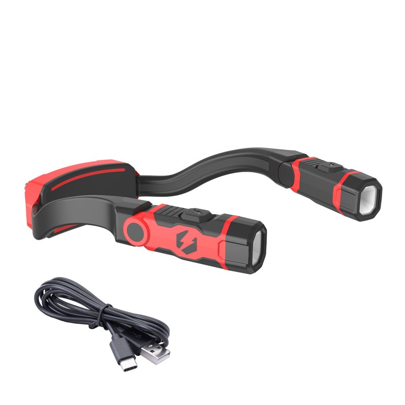 E-Z Red EZRED EZL35RNL-R Rechargeable 350 LM Neck Light - RED EZR-EZL35RNL-R - Image 1