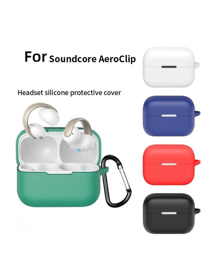 Anker Soundcore AeroClip Wireless Headphones Soft Protective Case White Free Hook - Image 2