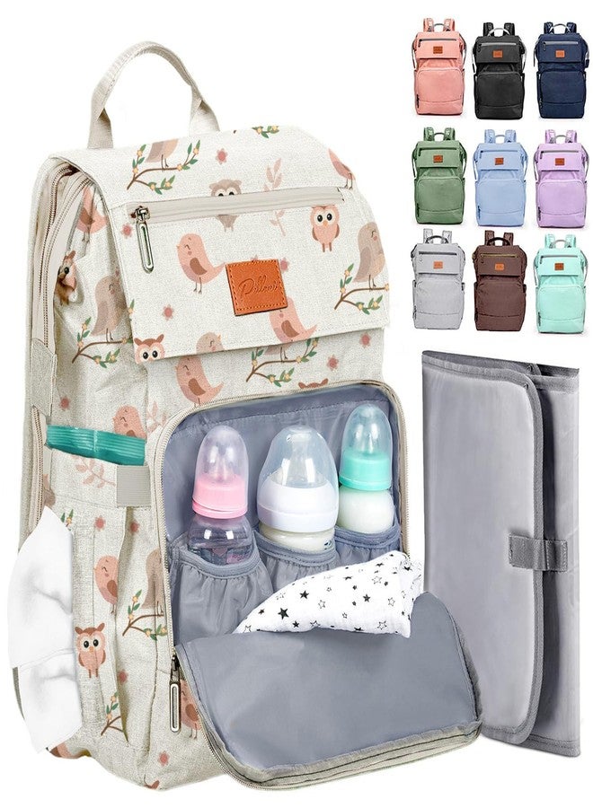 PILLANI Baby Diaper Bag Backpack - Large Bag for Boys & Girls, Waterproof Diaper Backpack - Travel Diaper Bags w/Changing Pad, Baby Registry Search & Shower Gifts - Essentials Must Haves Newborn Stuff - Image 1