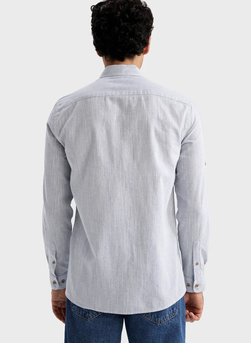 DeFacto Essential Slim Fit Shirt
