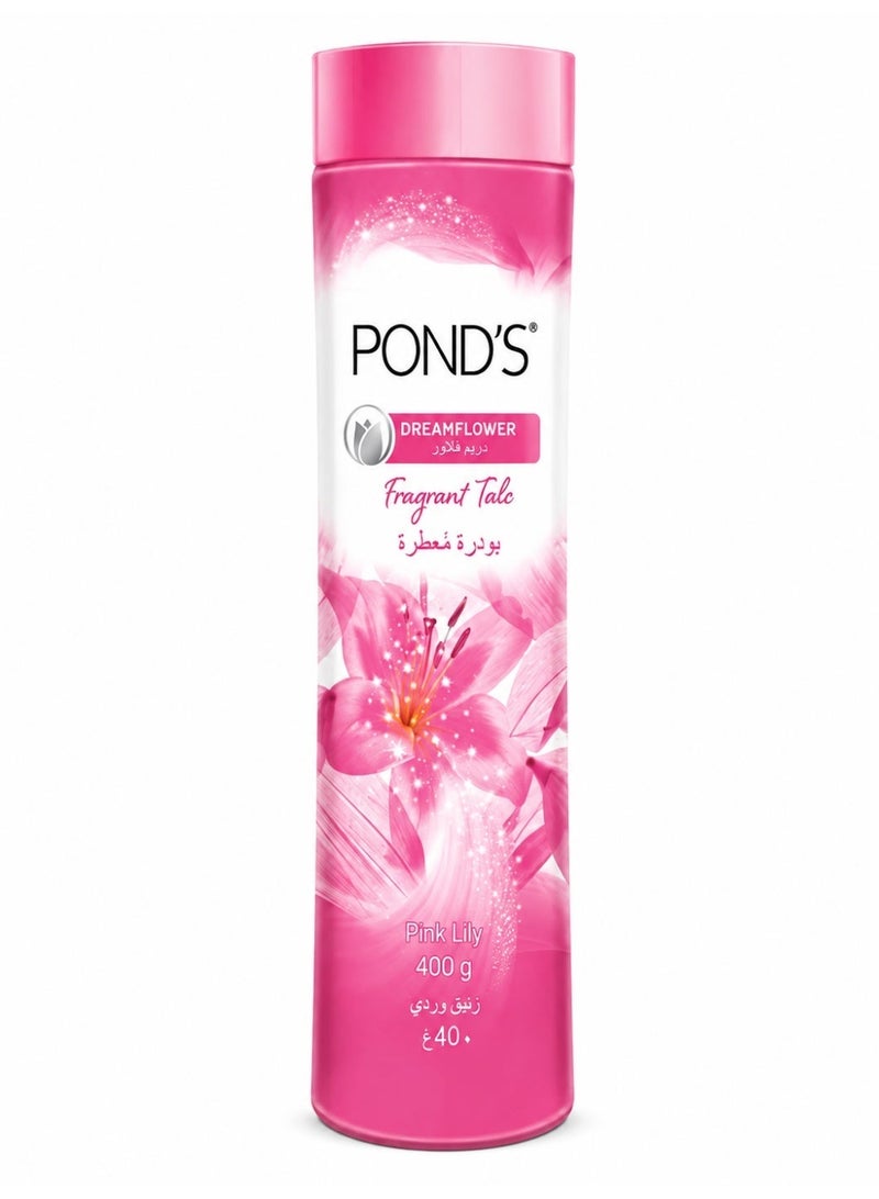 PONDS Pond's Fragrant Talc Powder (Pink Lily) 400g - Image 1