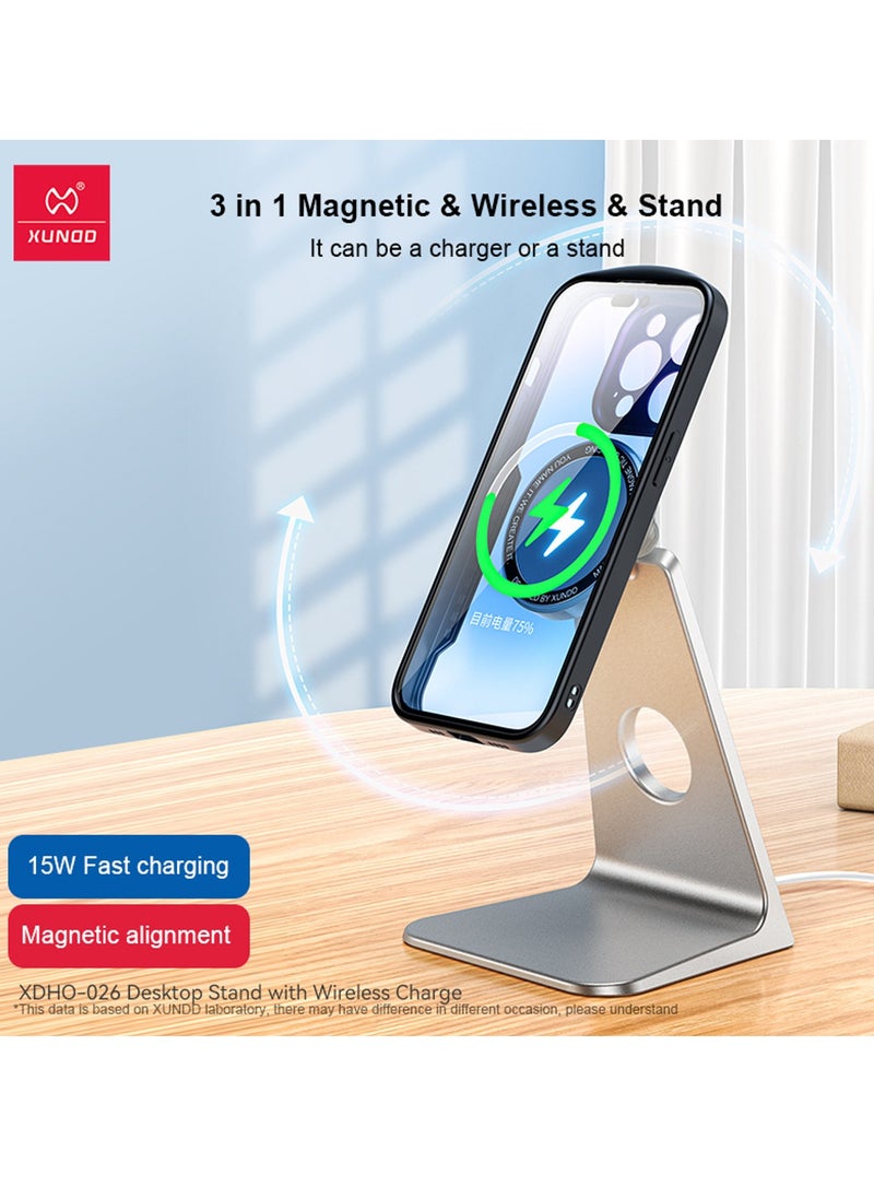 XUNDD - Mobile Charger with Stand MagSafe - Image 1