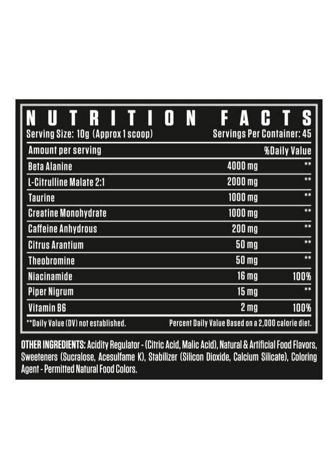 Dexter Jackson Black Series Turbo HP Pre Workout | Watermelon | 450g | 45 Servings - Image 4