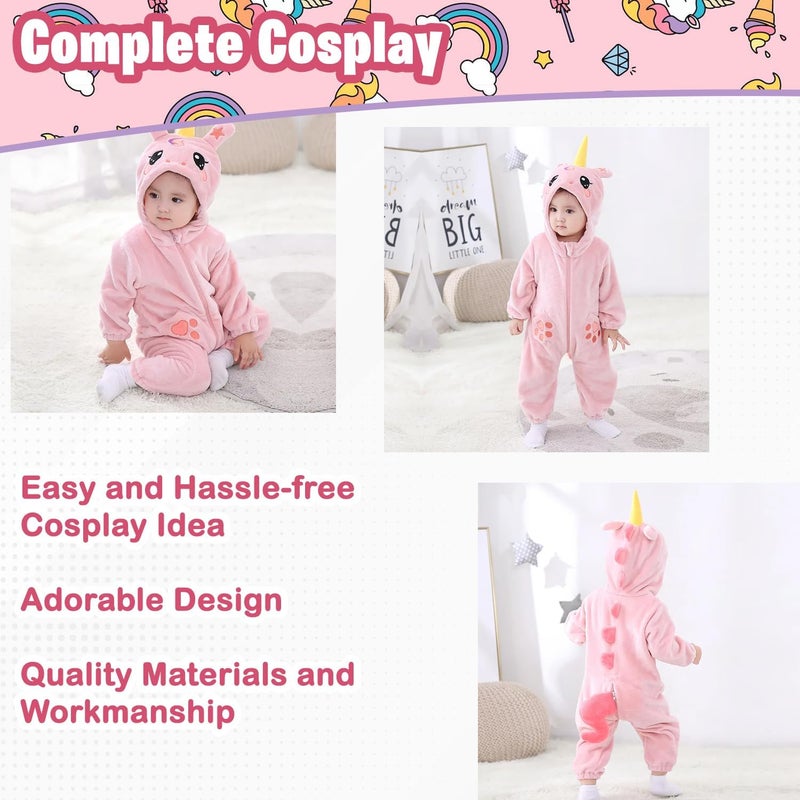 Home Smart Unisex Baby Animal Costume Classic Dress Cartoon Outfit Suit Jumpsuit for Toddlers - Image 4