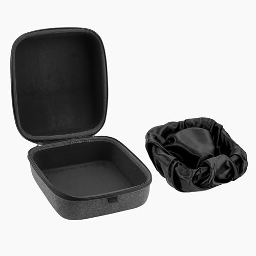 Geekria Shield Case for LargeSized OverEar Headphones Replacement Protective Hard Shell Travel Carrying Bag Compatible with Corsair HS70 PRO Virtuoso Pro AKG K271 MKII Case Dark Grey - Image 3