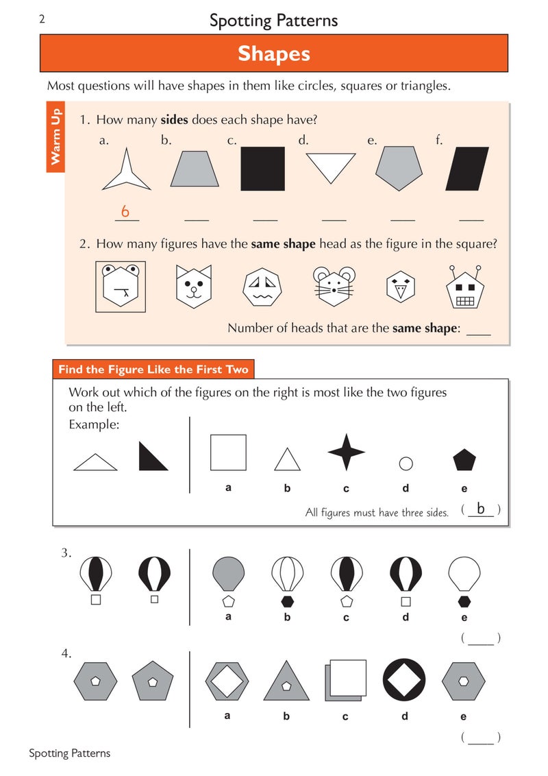 11+ GL Non-Verbal Reasoning Practice Book & Assessment Tests - Ages 7-8 (with Online Edition) - Image 2