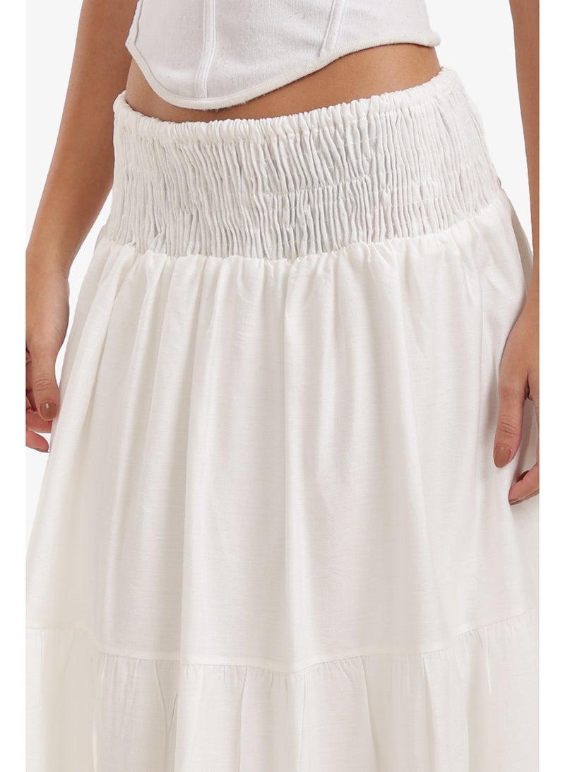 Clue Tiered Maxi Skirt - Image 3