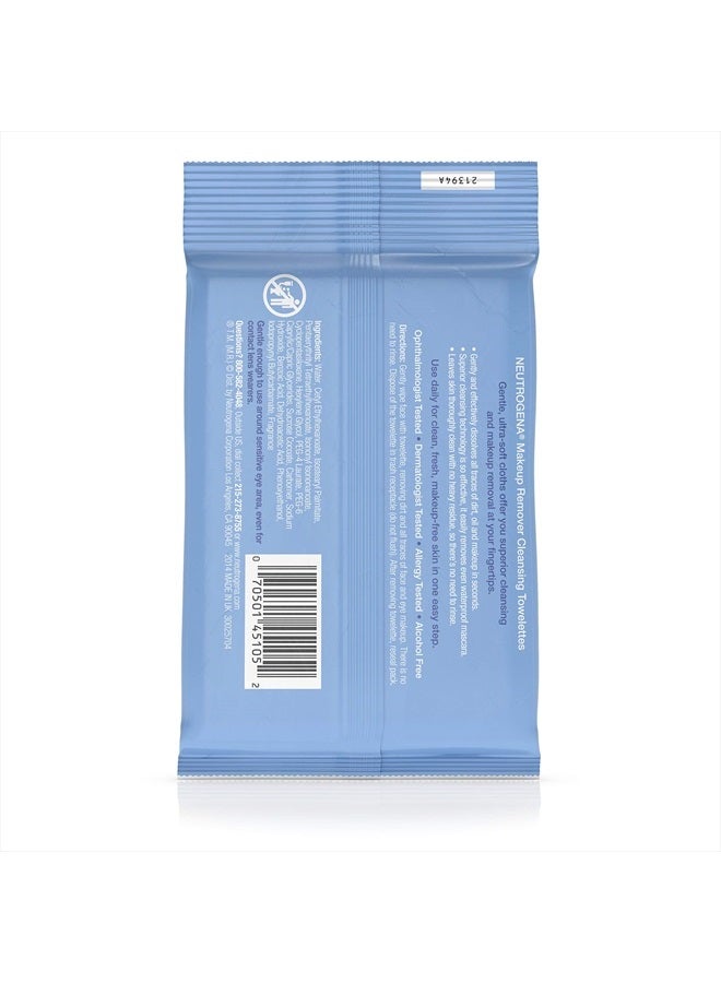 Neutrogena Make-Up Remover Cleansing Towelettes, 7 Count, Packaging May Vary - Image 5